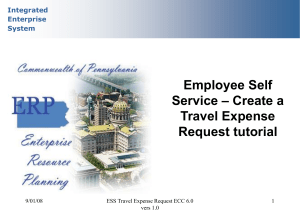 PPT - Integrated Enterprise System (IES)