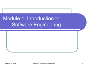 Software Engineering