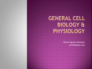 General cell biology & physiology