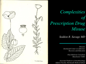 Powerpoint of Dr. Savage's presentation at