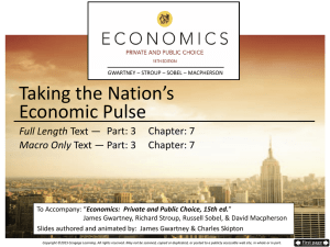 Taking the Nation's Economic Pulse (15th ed.)