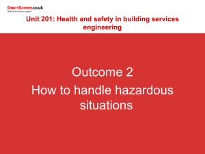 2. Know how to handle hazardous situations