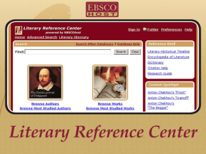 The Reviews Are In... EBSCO's LRC can add full