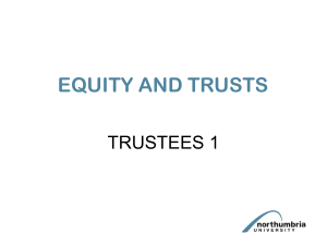 Trustees 1 PowerPoint