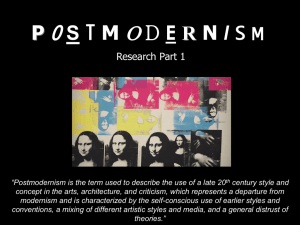 Postmodernism Media