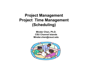 PM: Scheduling