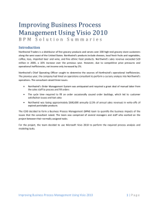 Improving Business Process Management Using Visio