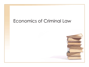 Economics of Tort Law
