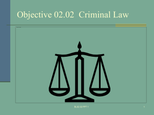 B Unit A Criminal Law 02