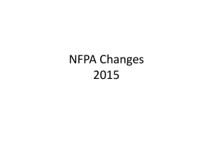2015 changes to the NFPA 70E (Arc