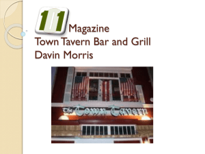101 Magazine Town Tavern Bar and Grill