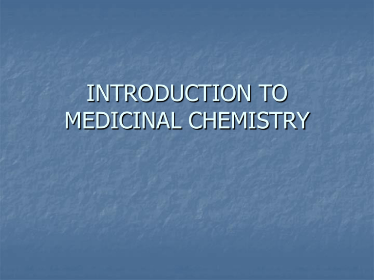 medicinal chemistry thesis