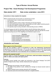 Annual Review - Department for International Development