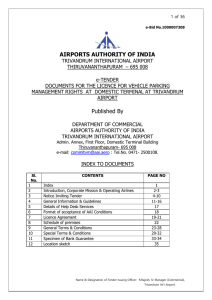 - Airports Authority of India