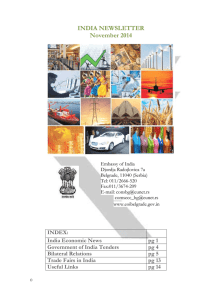 Trade Fairs in India - Embassy of India,Belgrade,Serbia