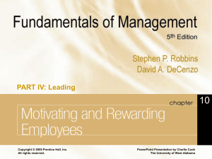 Fundamentals of Management 5e. - Robbins and DeCenzo