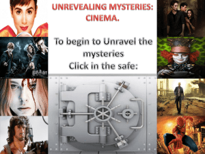 Unrevealing mysteries-cinema