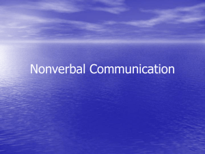 Nonverbal Communicaton