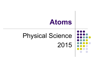 Atoms - Issaquah Connect