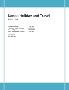 Kanoo Holiday and Travel - Zahra Al kamel Bahrain Polytechnic
