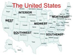 US Geography by Region