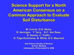 Curran et al SSSA S-7 2006 - Ministry of Forests, Lands and
