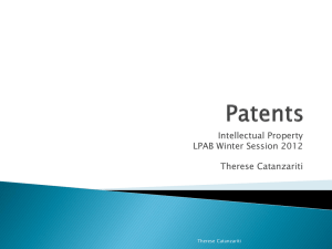 Patents - The University of Sydney