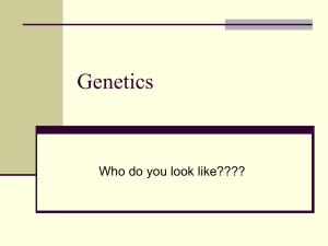 Genetics - TeacherWeb