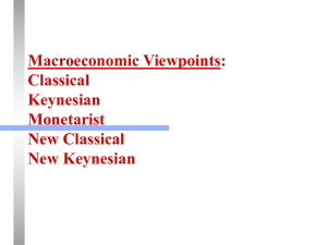 Ch16-- Macroeconomic Viewpoints