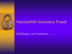 Insurance Fraud