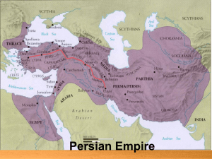 Persian Empire Power point