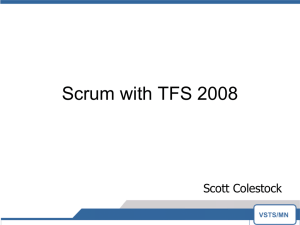 A brief tour of scrum - trace of thought