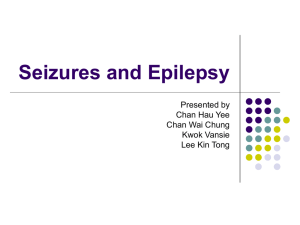 Seizures & Epilepsy - The University of Hong Kong