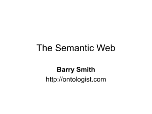 Semantic WebMelbourn.. - Buffalo Ontology Site