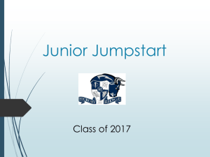 Junior Jumpstart - Cabarrus County Schools