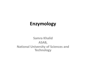 Enzymes - Lectures For UG-5