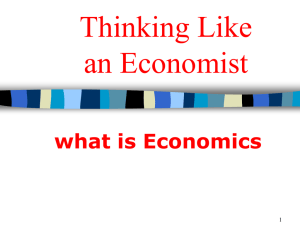 what is Economics