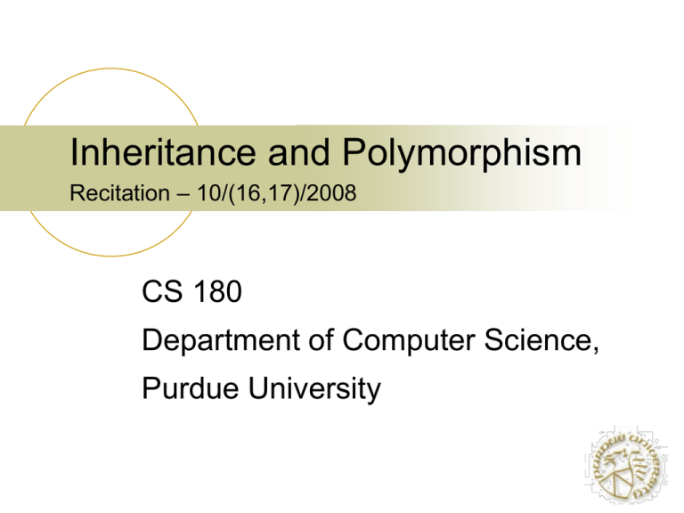 Powerpoint Slides Purdue University