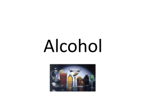 Alcohol - Fort Hill High School