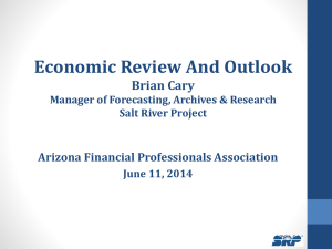 Economic Review And Outlook - Association for Financial