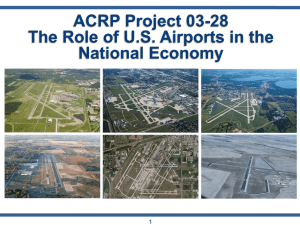 Economic Impact of US Airports on the National Economy