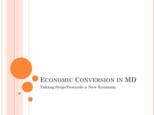 “economic conversion”?