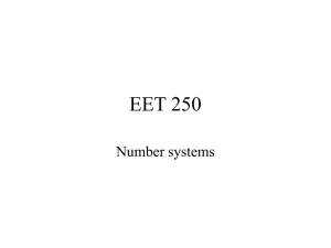 EET250_Number Systems