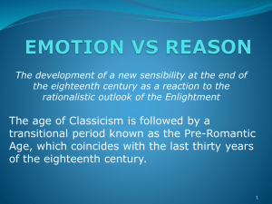 emotion vs reason - Scuole Pie Fiorentine