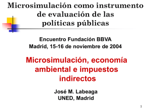 1. Analyzing the efficiency and distributional effects of public