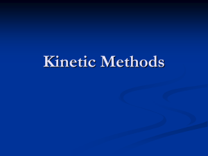 Kinetic Methods
