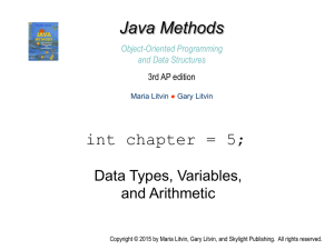 Java Methods 3rd AP edition