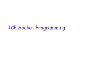 Introduction to TCP Socket Programming