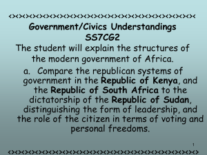 SS7CG2a SS7CG3ab Govt-Civics Understandings