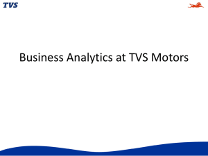 Business Intelligence in Automotive Manufacturing